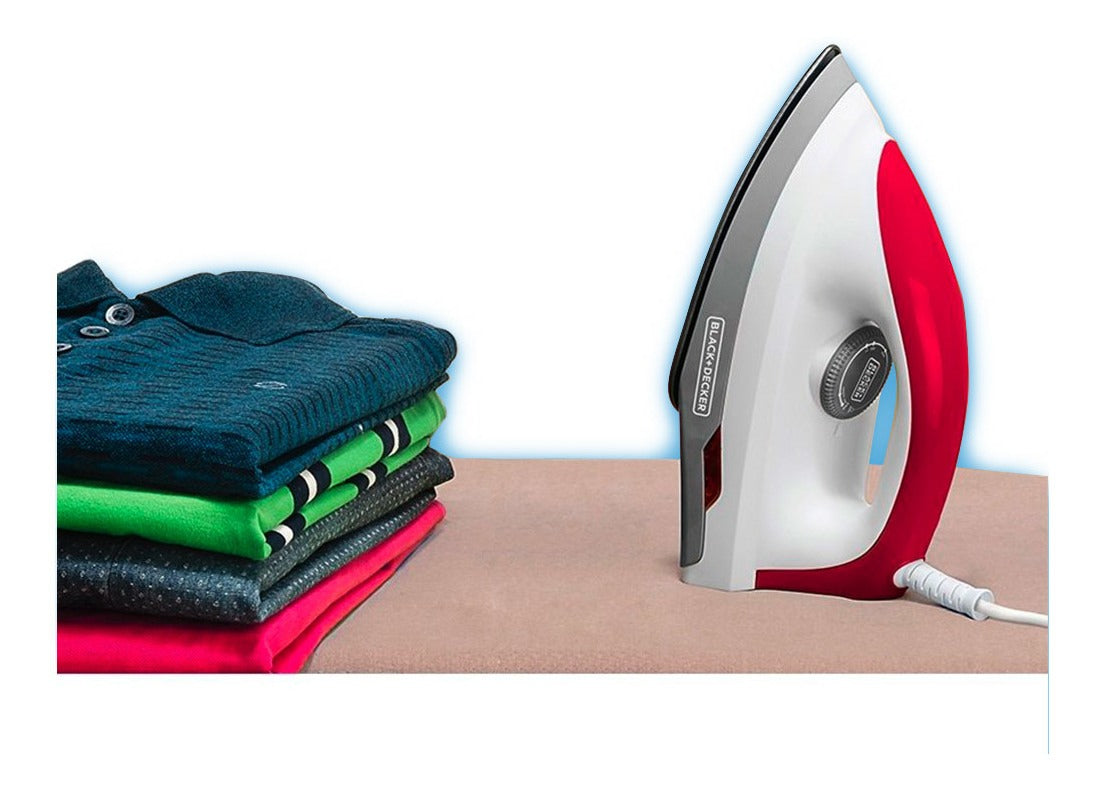 Ferro A Seco F300 Alça Ergonômica Cor Branco