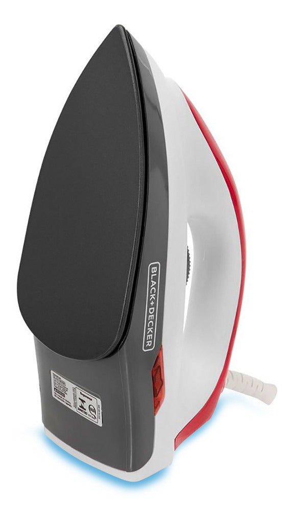 Ferro A Seco F300 Alça Ergonômica Cor Branco