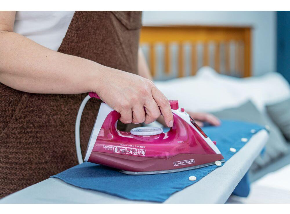 Ferro De Passar Roupa À Seco Ou Vapor Fx2250