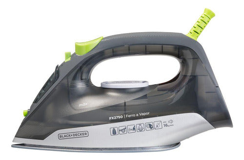 Ferro De Passar Roupa À Seco Ou Vapor Fx2750