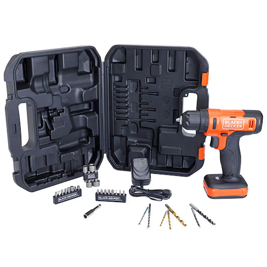 PARAFUSADEIRA / FURADEIRA DE IMPACTO 3/8” (10mm) 12V MAX* LÍTIO – ÍON 28 ACESSÓRIOS E MALETA BIVOLT