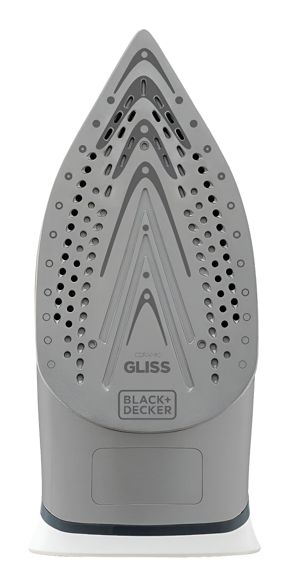 Ferro de Passar Roupa Modelo FX3060 Base Antiaderente Azul e Branco