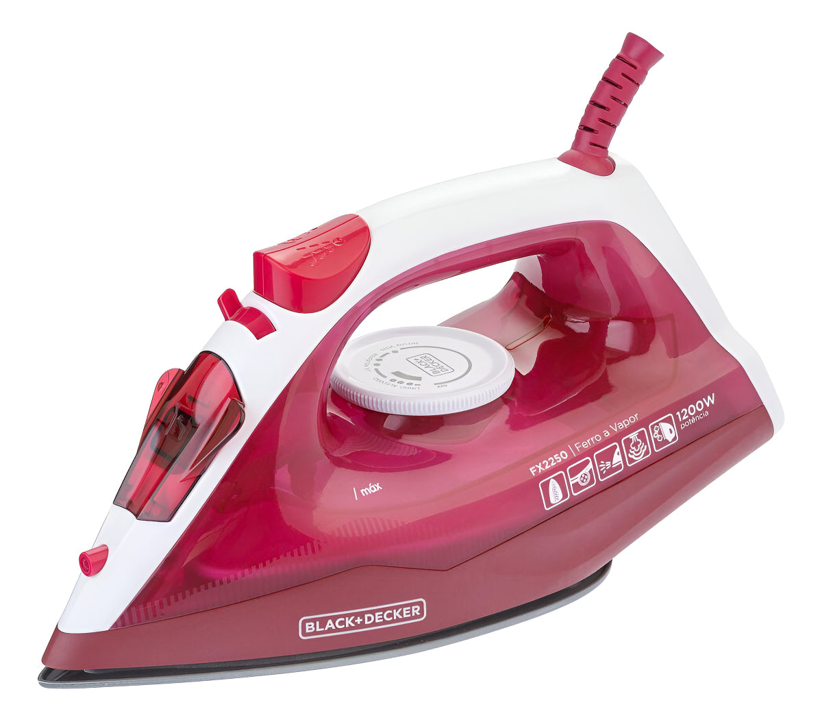 Ferro De Passar Roupa À Seco Ou Vapor Fx2250