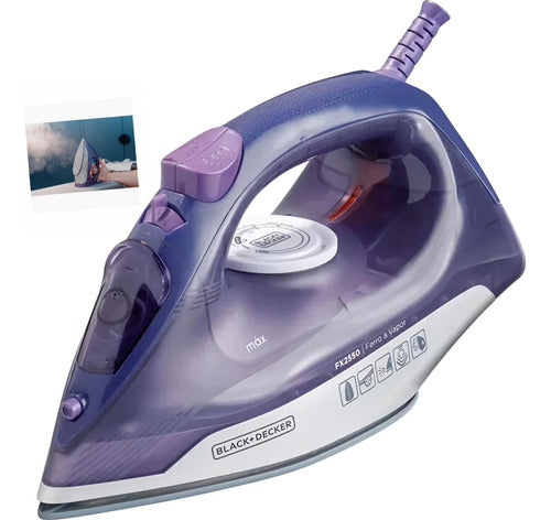 Ferro Passar Roupa A Vapor Seco Fx2550 Cerâmica