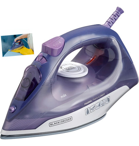 Ferro Passar Roupa A Vapor Seco Fx2550 Cerâmica