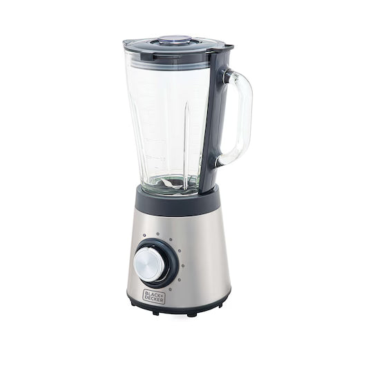 GOURMAND GRIS - LIQUIDIFICADOR EM INOX COM JARRA DE VIDRO, 5 VELOCIDADES + PULSAR, SISTEMA SAFE CLICK, 700W, 220V